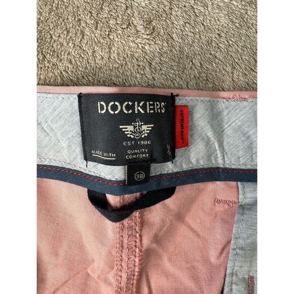 Dockers Supreme Flex Shorts,Men’s,Size 38,Security Zip Pocket - Picture 12 of 13